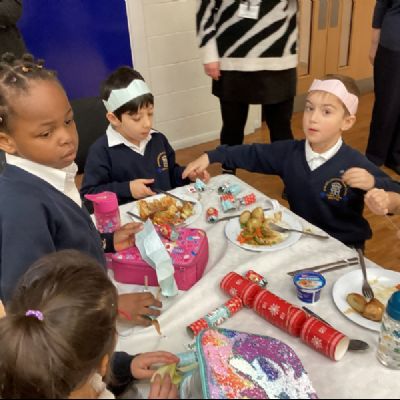 Christmas Lunch and a Special Visitor